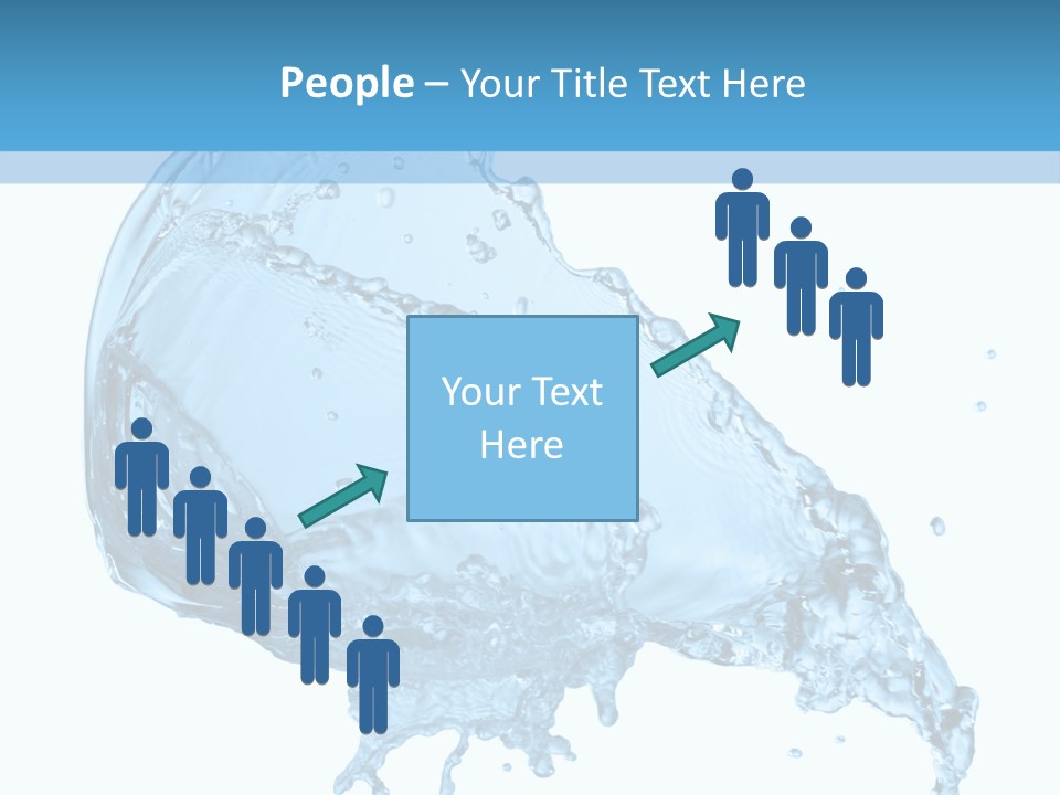 Pour Moisture Wet PowerPoint Template