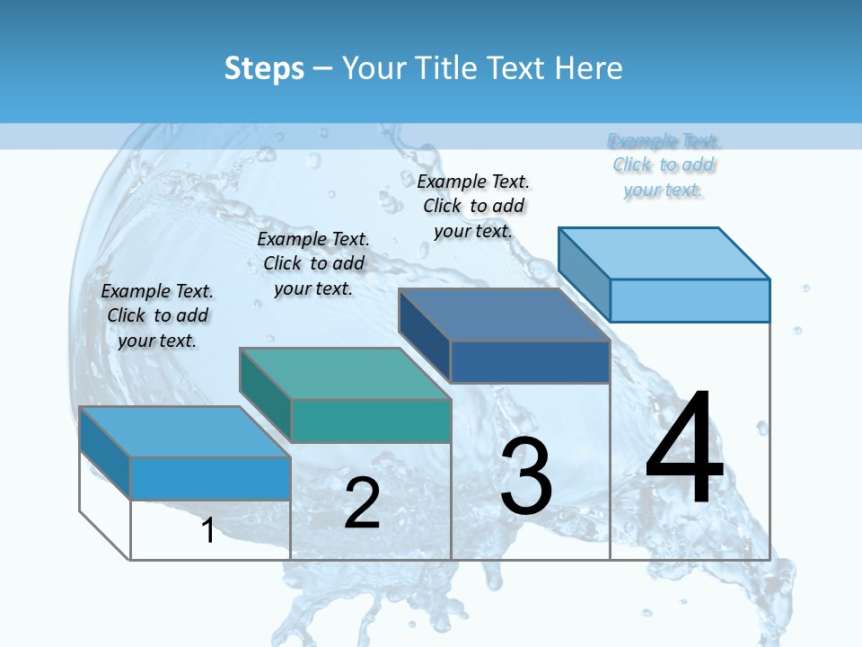 Pour Moisture Wet PowerPoint Template