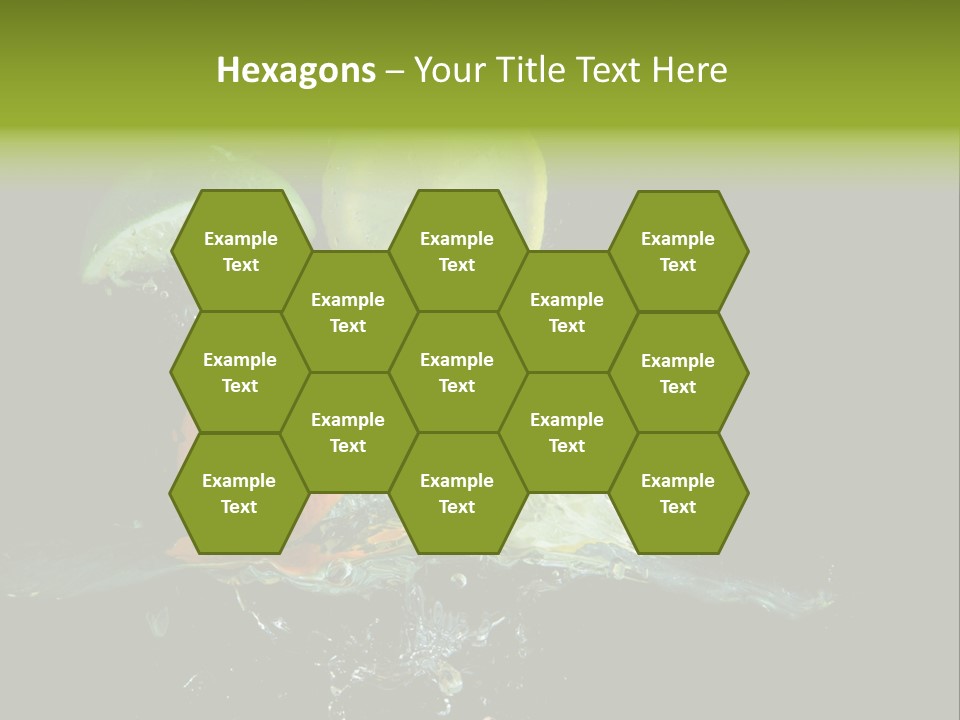 Ingredient Fruit Cold PowerPoint Template