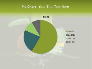 Ingredient Fruit Cold PowerPoint Template