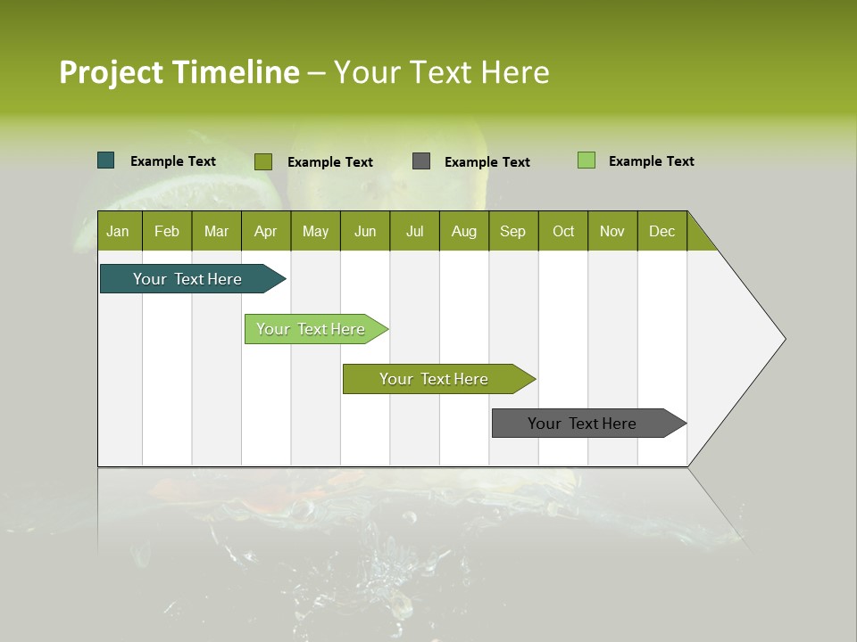 Ingredient Fruit Cold PowerPoint Template