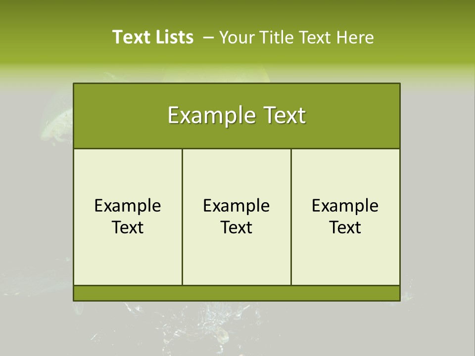 Ingredient Fruit Cold PowerPoint Template