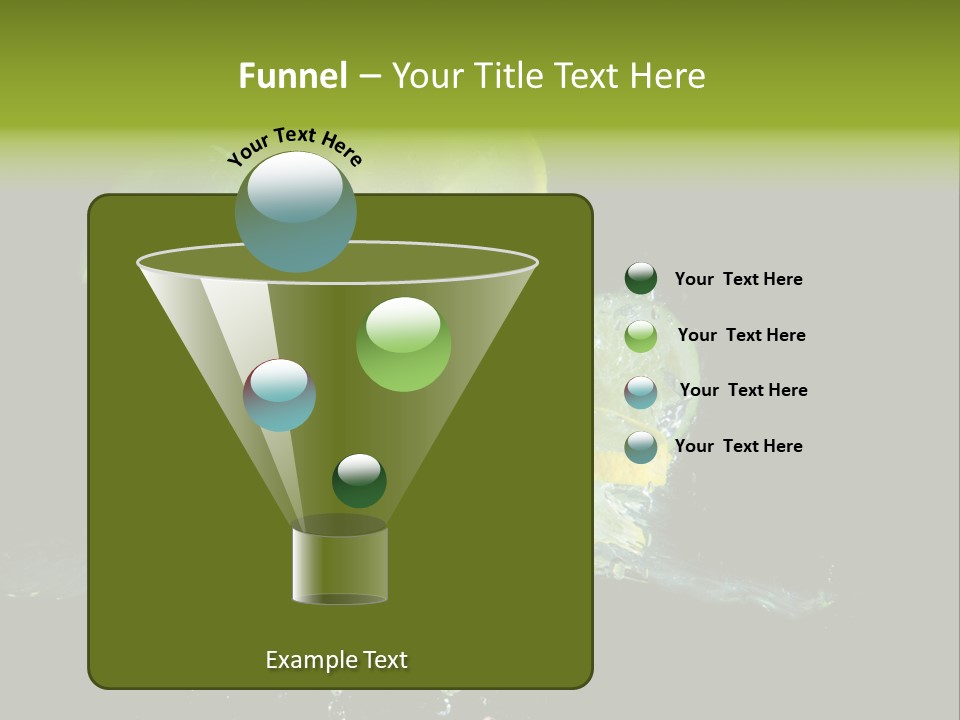 Ingredient Fruit Cold PowerPoint Template