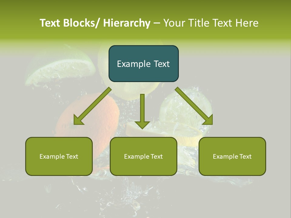 Ingredient Fruit Cold PowerPoint Template