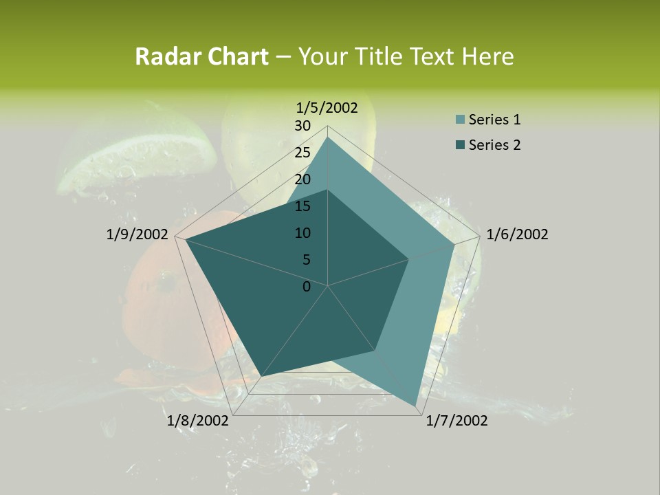 Ingredient Fruit Cold PowerPoint Template