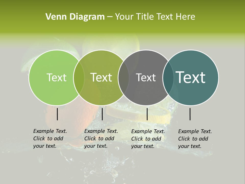 Ingredient Fruit Cold PowerPoint Template