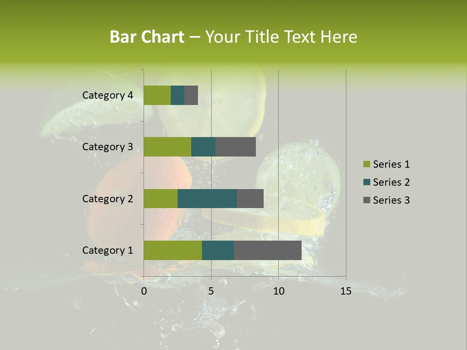 Ingredient Fruit Cold PowerPoint Template