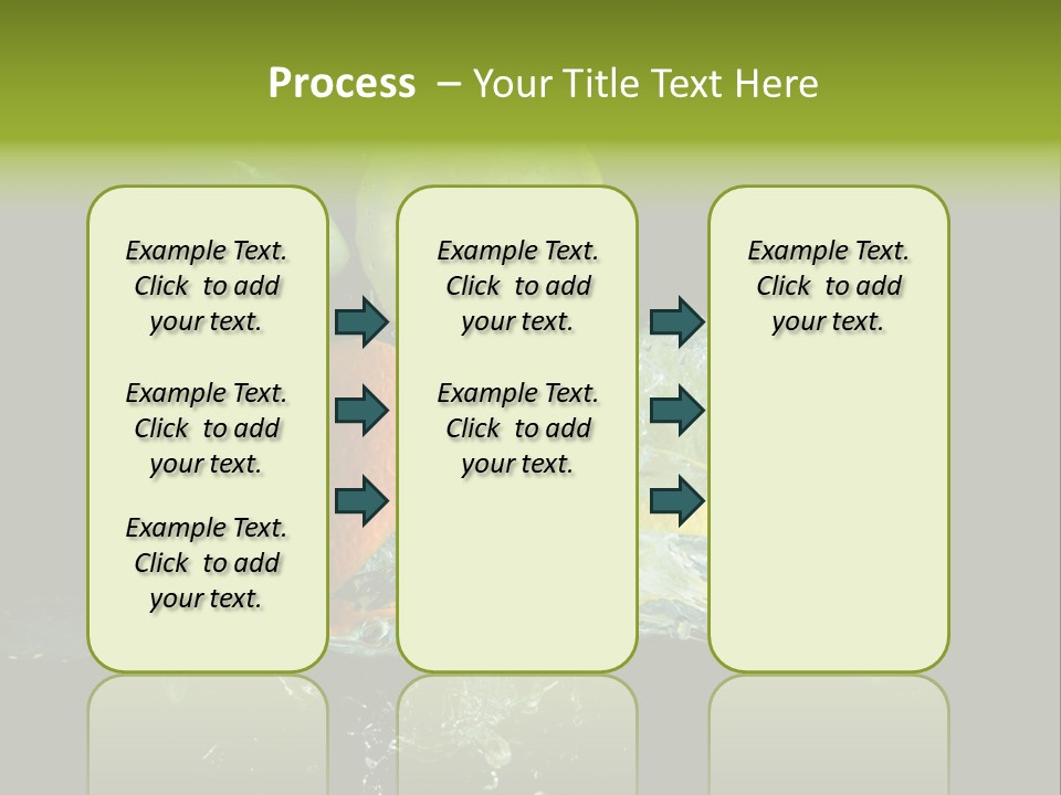 Ingredient Fruit Cold PowerPoint Template