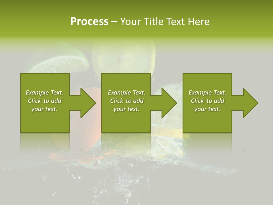 Ingredient Fruit Cold PowerPoint Template