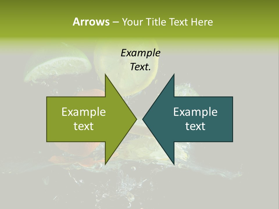 Ingredient Fruit Cold PowerPoint Template