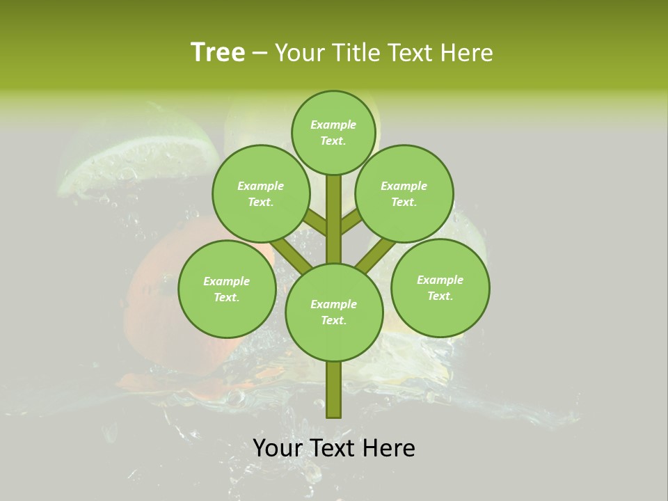 Ingredient Fruit Cold PowerPoint Template
