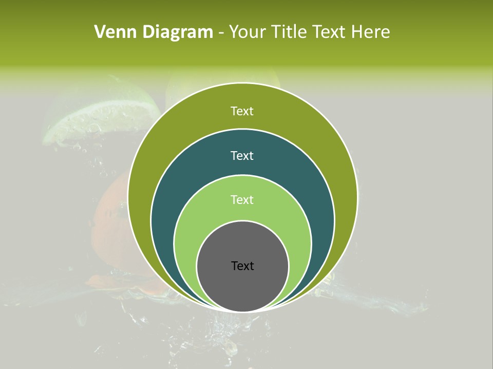 Ingredient Fruit Cold PowerPoint Template