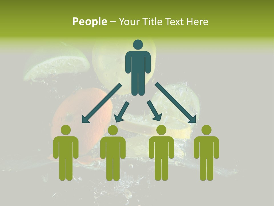 Ingredient Fruit Cold PowerPoint Template