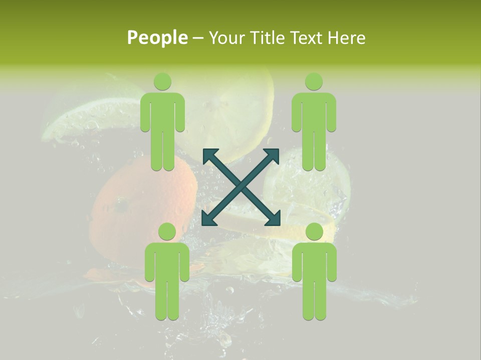 Ingredient Fruit Cold PowerPoint Template