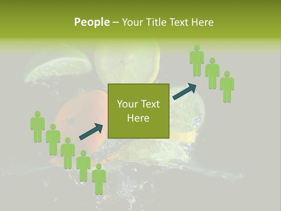 Ingredient Fruit Cold PowerPoint Template