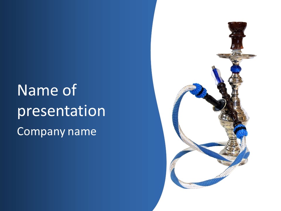 Arabic Hookah Dope PowerPoint Template