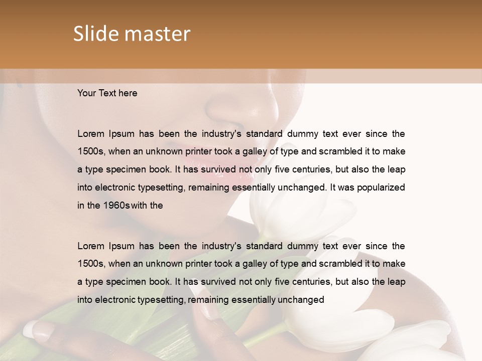 Fashion South Body PowerPoint Template