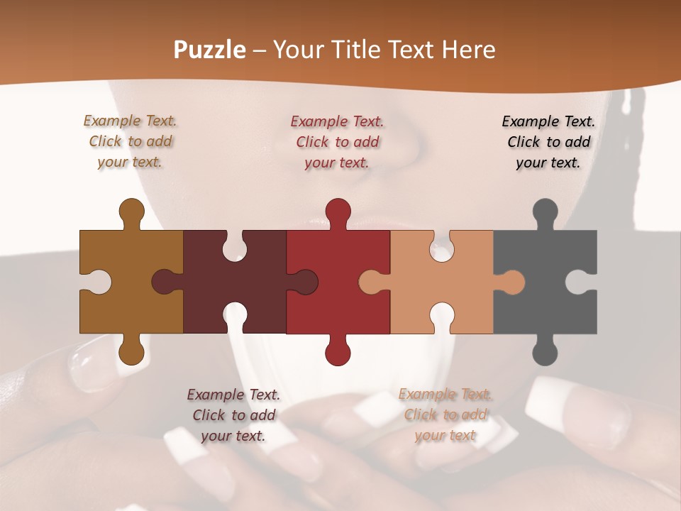 Fantasy Natural Afro PowerPoint Template