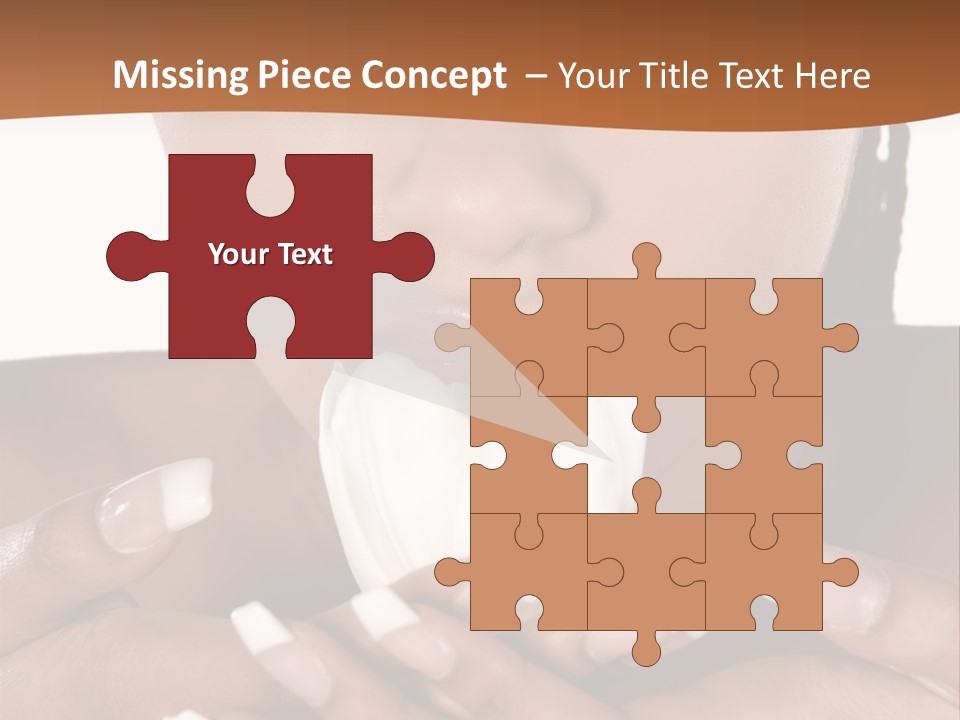 Fantasy Natural Afro PowerPoint Template