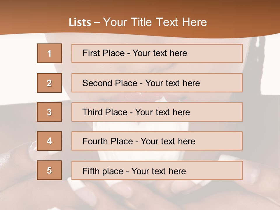 Fantasy Natural Afro PowerPoint Template