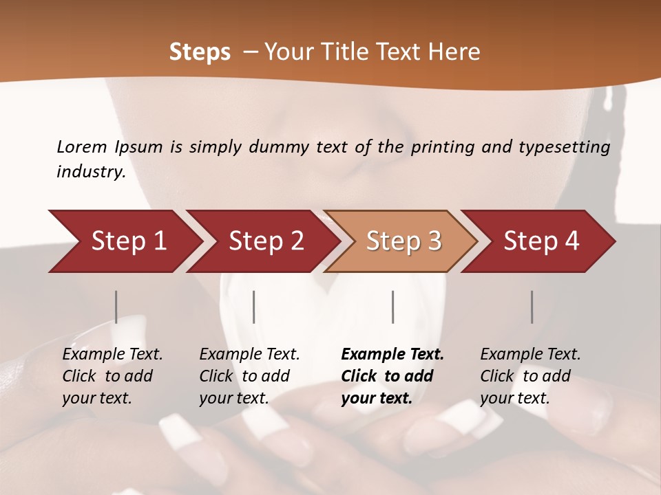 Fantasy Natural Afro PowerPoint Template