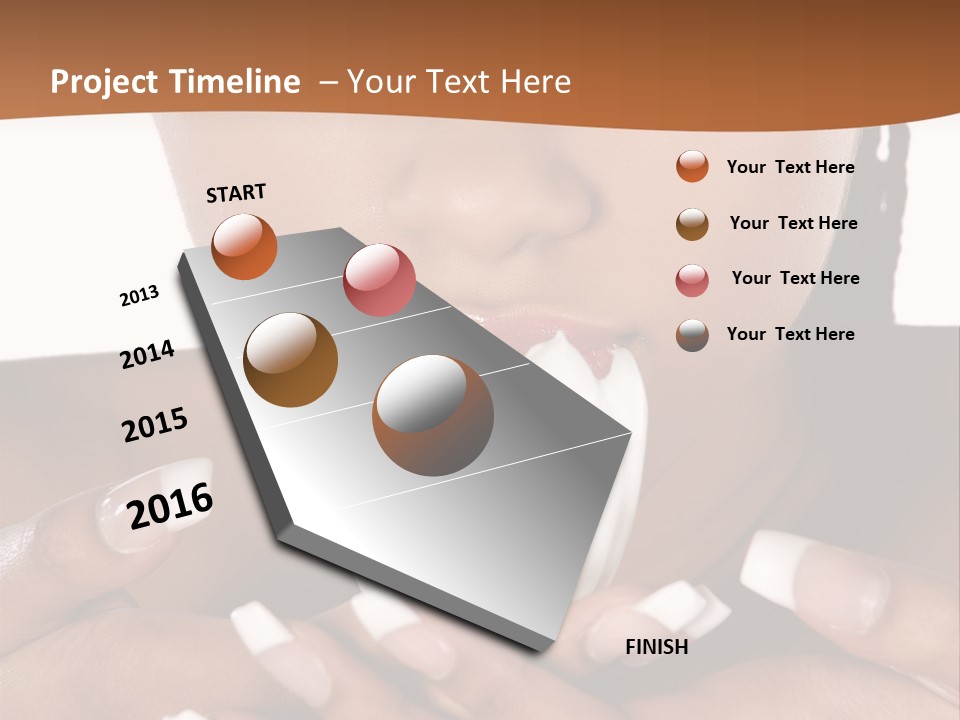 Fantasy Natural Afro PowerPoint Template