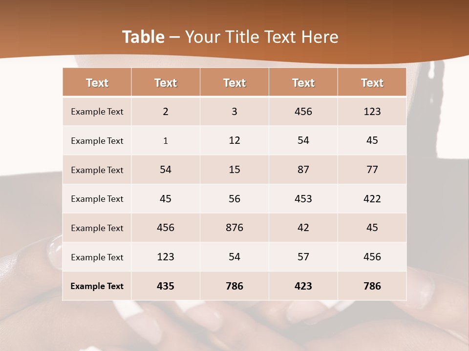 Fantasy Natural Afro PowerPoint Template