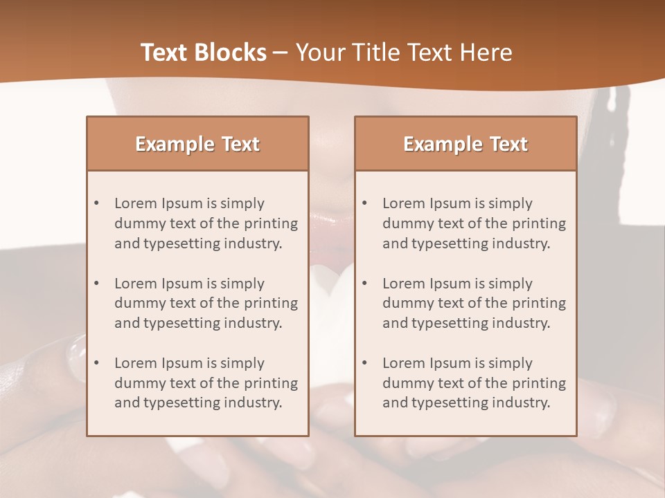 Fantasy Natural Afro PowerPoint Template