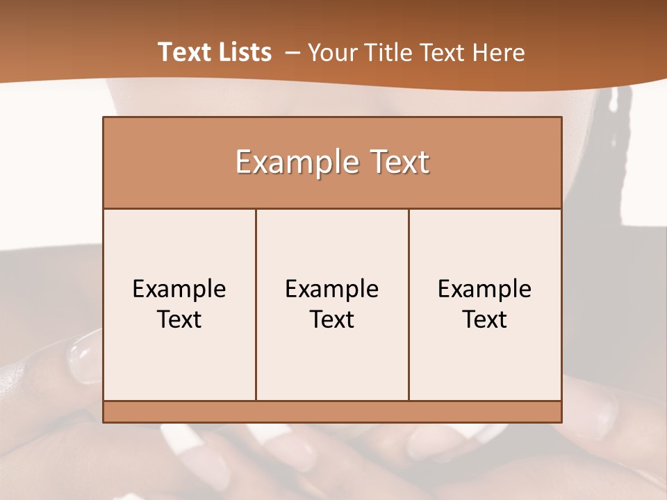 Fantasy Natural Afro PowerPoint Template