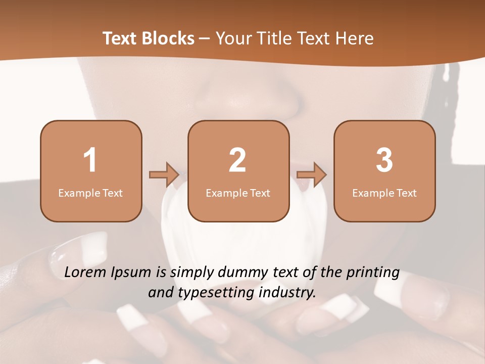 Fantasy Natural Afro PowerPoint Template