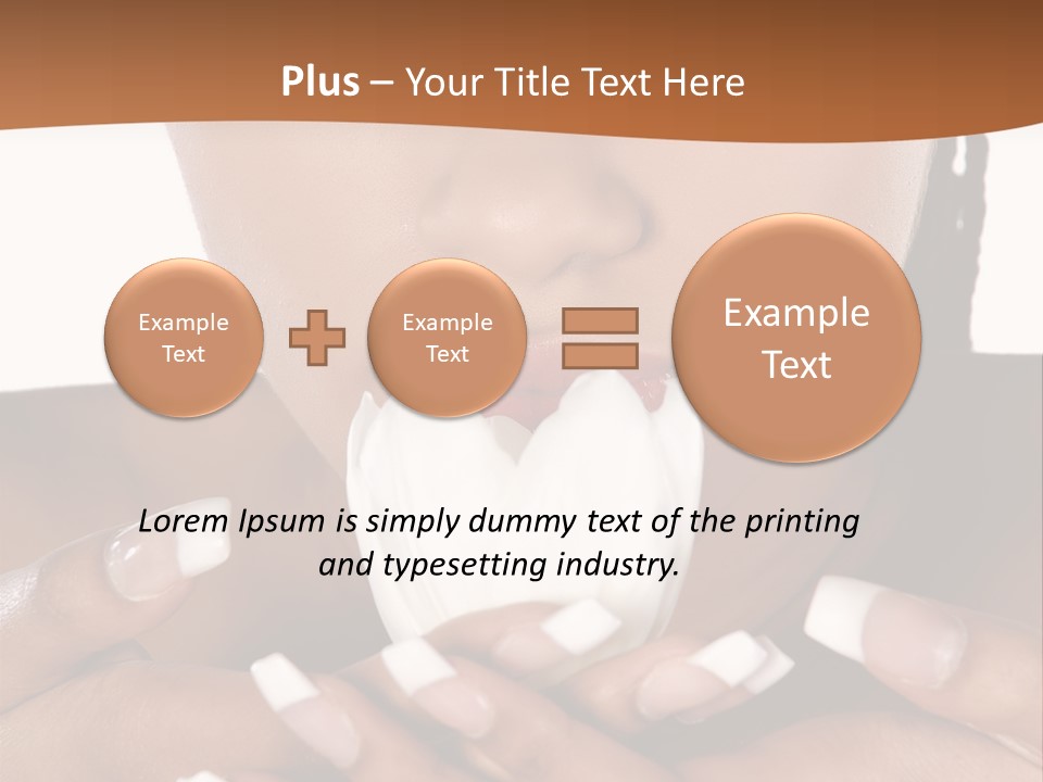 Fantasy Natural Afro PowerPoint Template