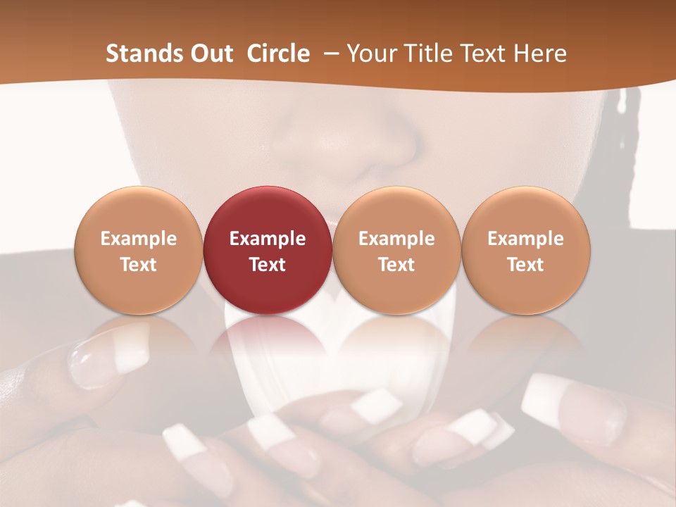 Fantasy Natural Afro PowerPoint Template