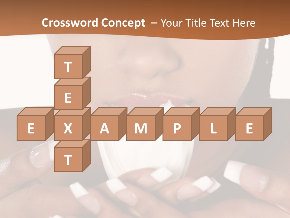 Fantasy Natural Afro PowerPoint Template