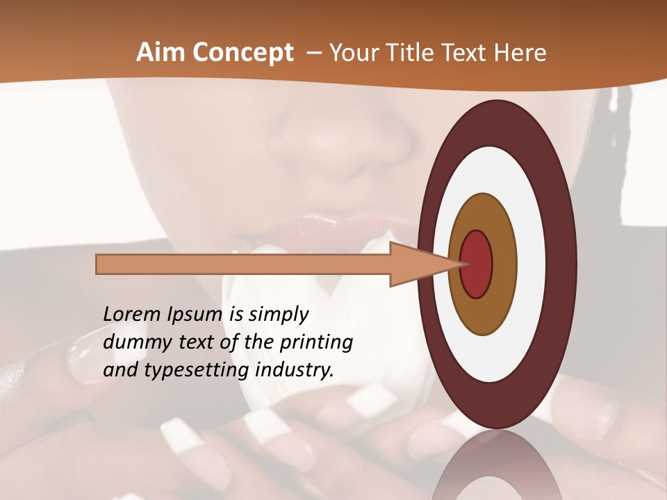 Fantasy Natural Afro PowerPoint Template