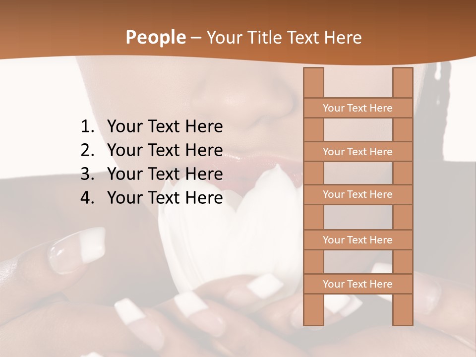 Fantasy Natural Afro PowerPoint Template