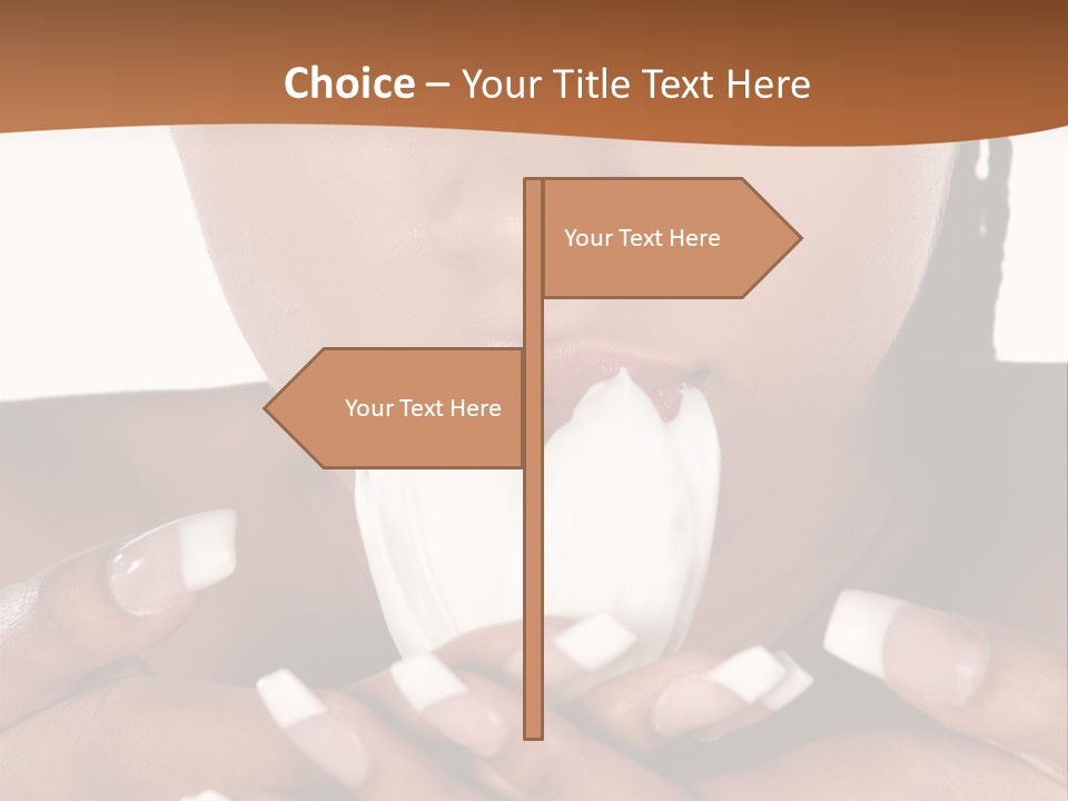 Fantasy Natural Afro PowerPoint Template