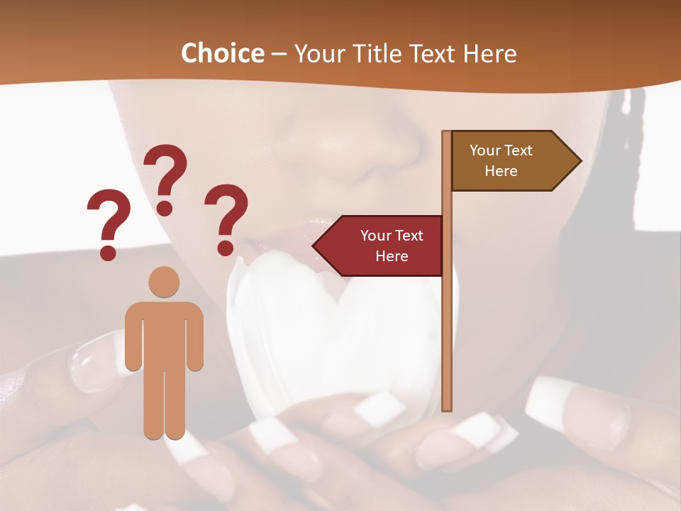 Fantasy Natural Afro PowerPoint Template