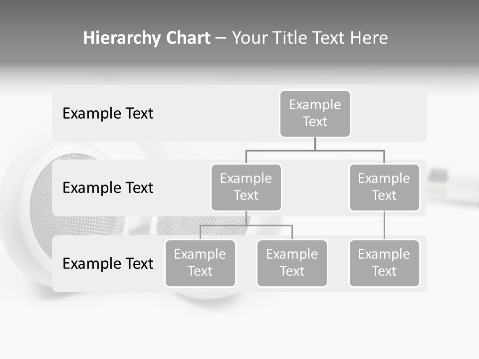 Headset Gadget Phone PowerPoint Template