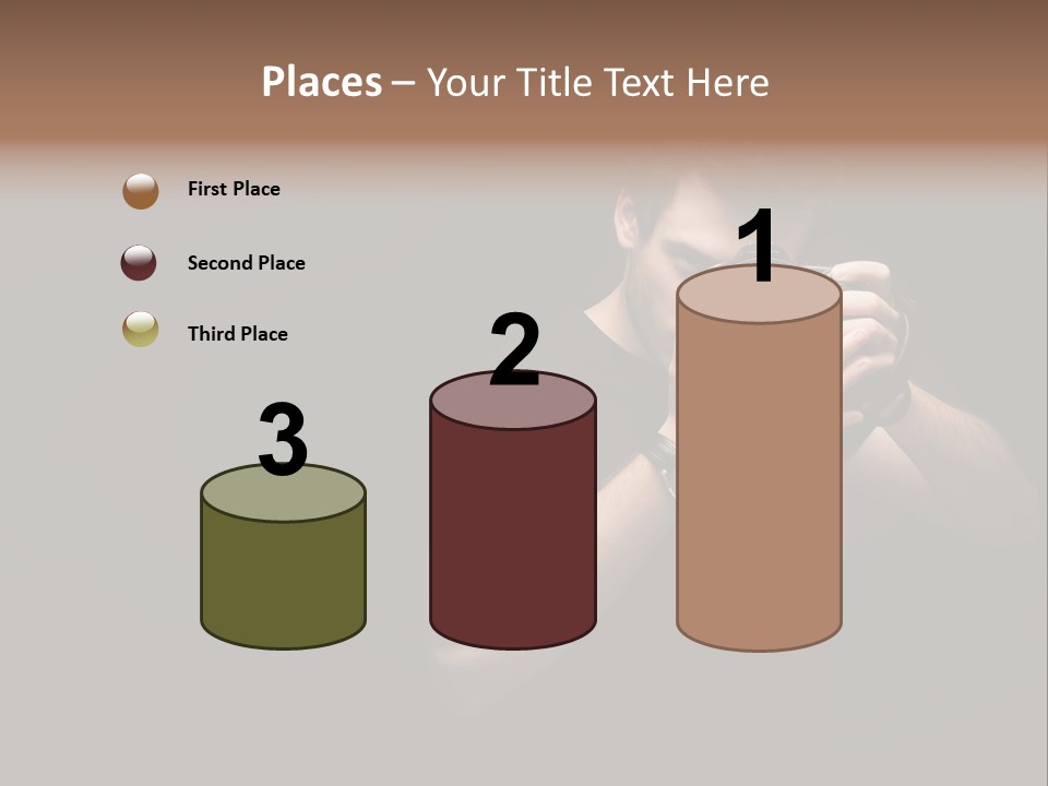 Black Studio Watch PowerPoint Template