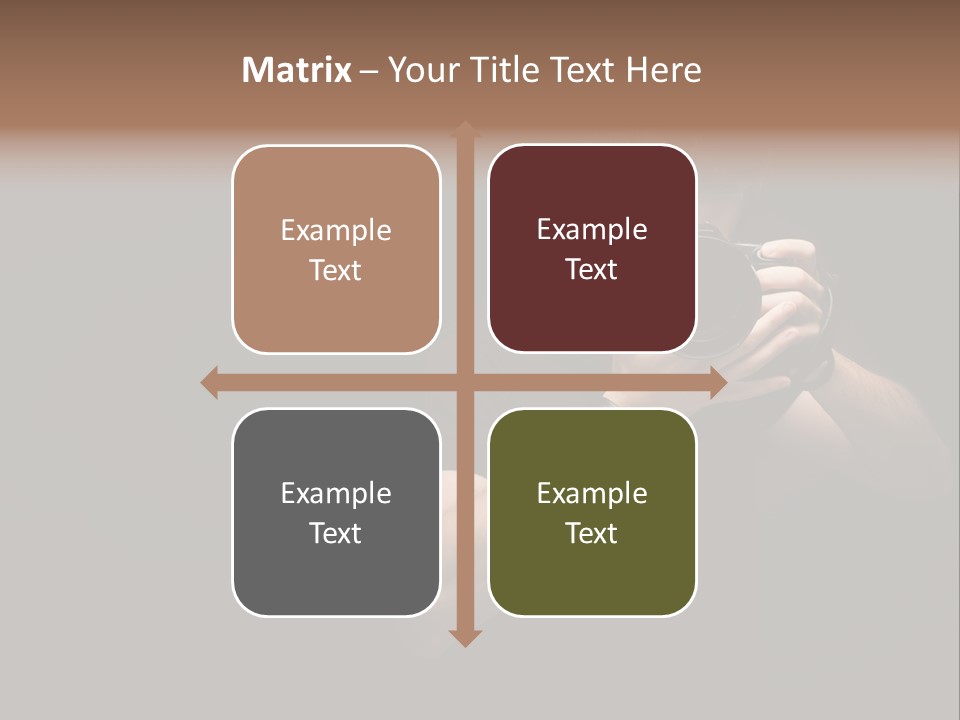 Black Studio Watch PowerPoint Template