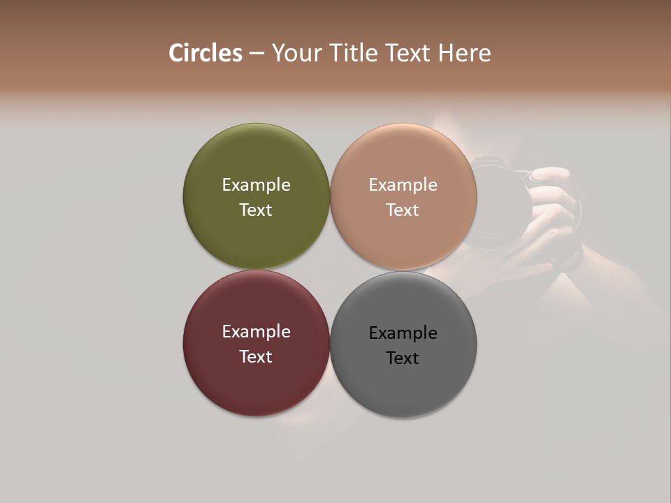 Black Studio Watch PowerPoint Template