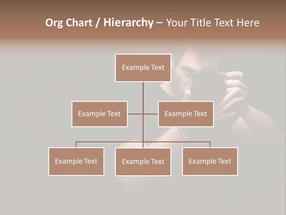 Black Studio Watch PowerPoint Template