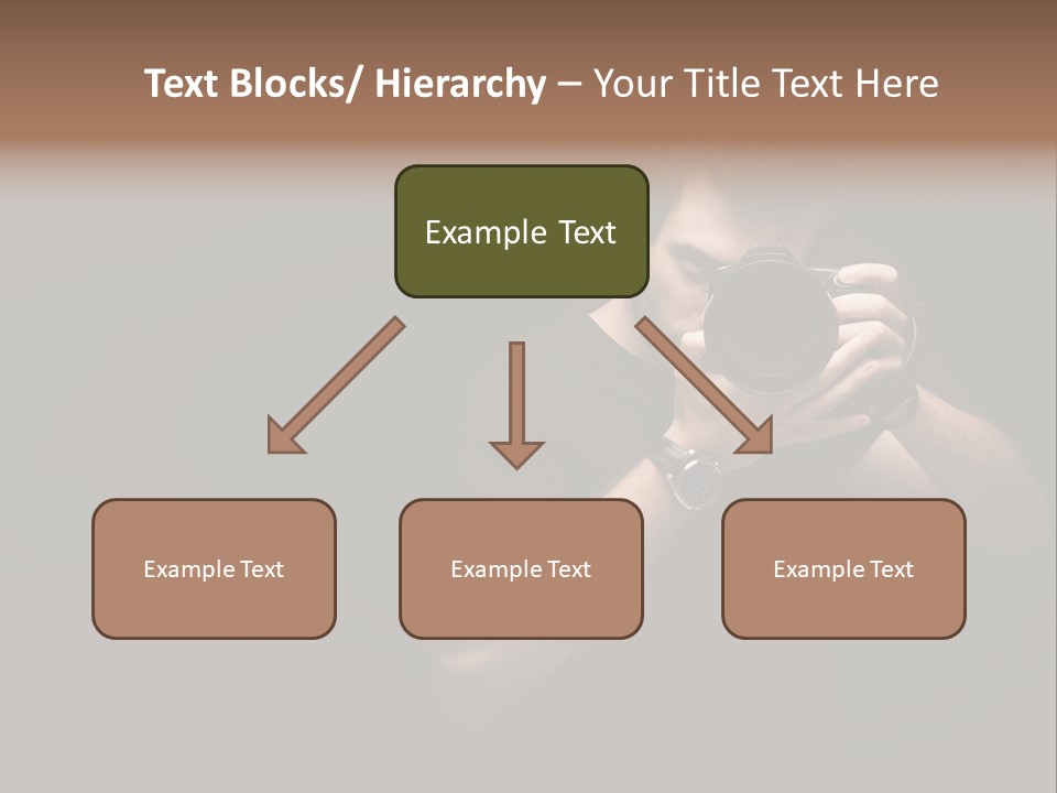 Black Studio Watch PowerPoint Template