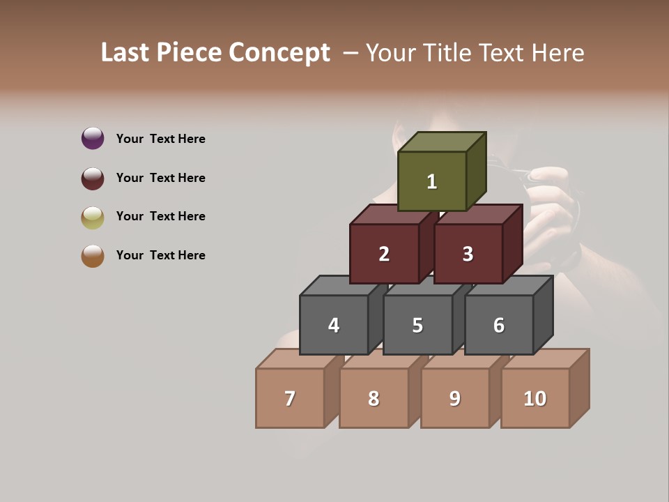 Black Studio Watch PowerPoint Template