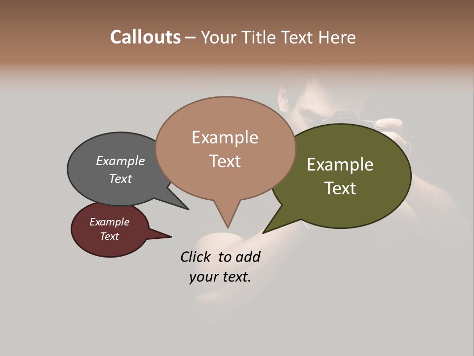 Black Studio Watch PowerPoint Template