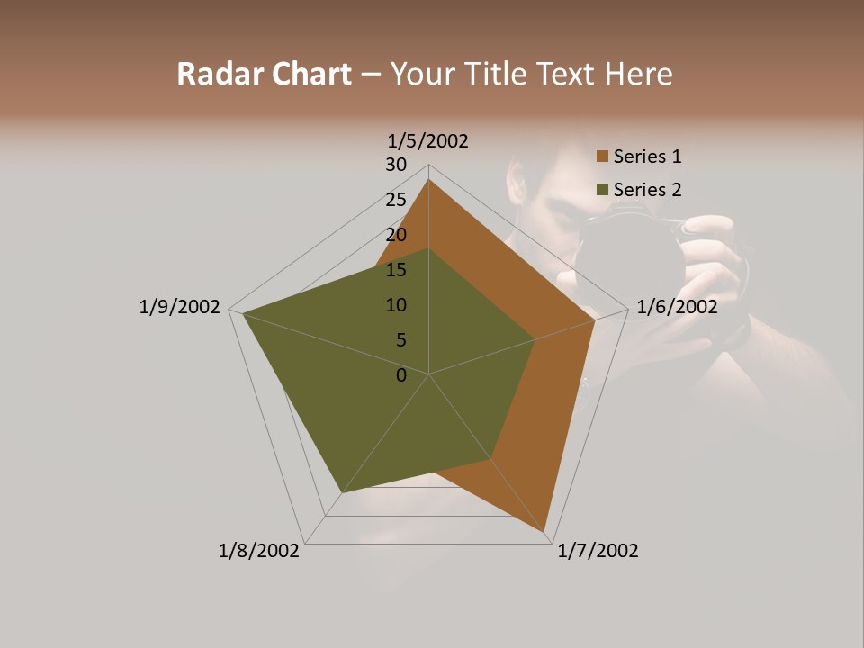 Black Studio Watch PowerPoint Template