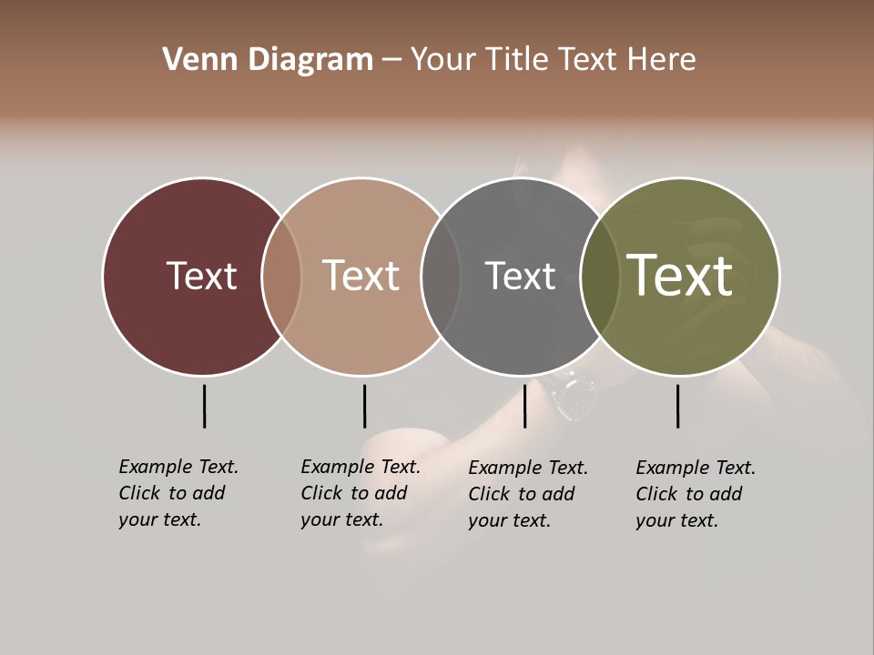Black Studio Watch PowerPoint Template