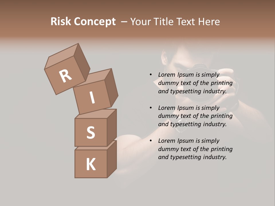 Black Studio Watch PowerPoint Template