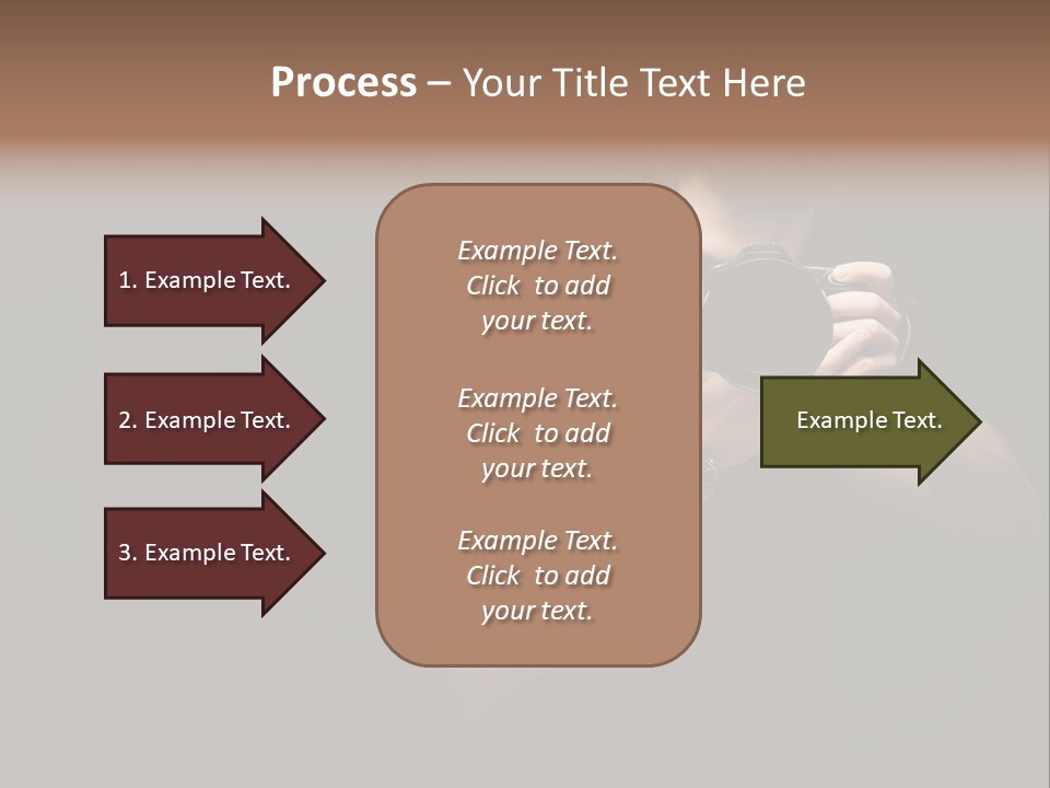 Black Studio Watch PowerPoint Template