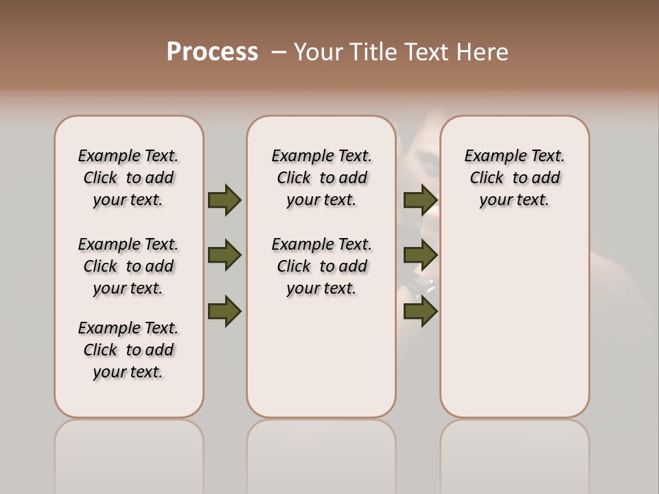 Black Studio Watch PowerPoint Template